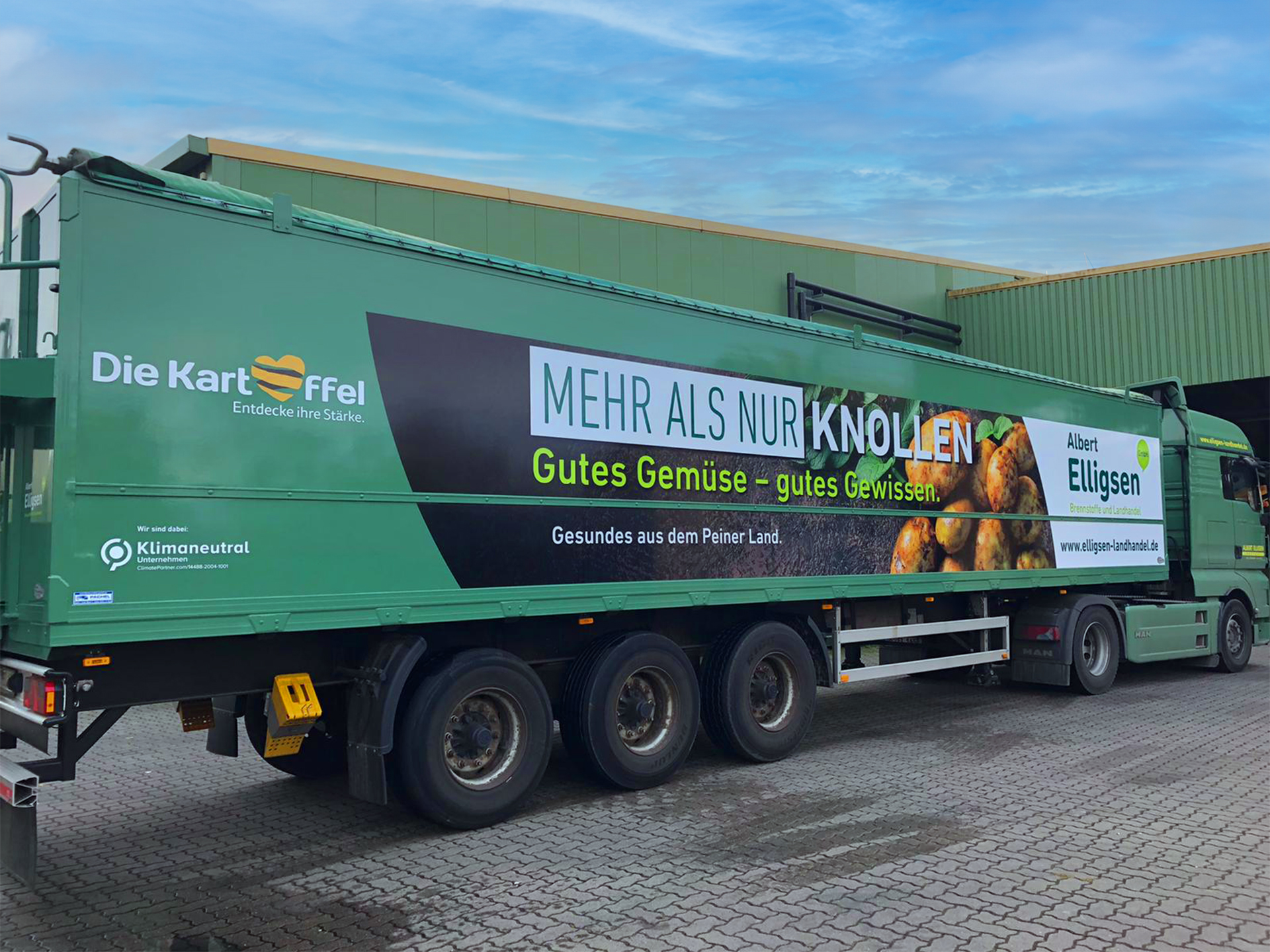 Lkw Anhänger Folierung Digitaldruck