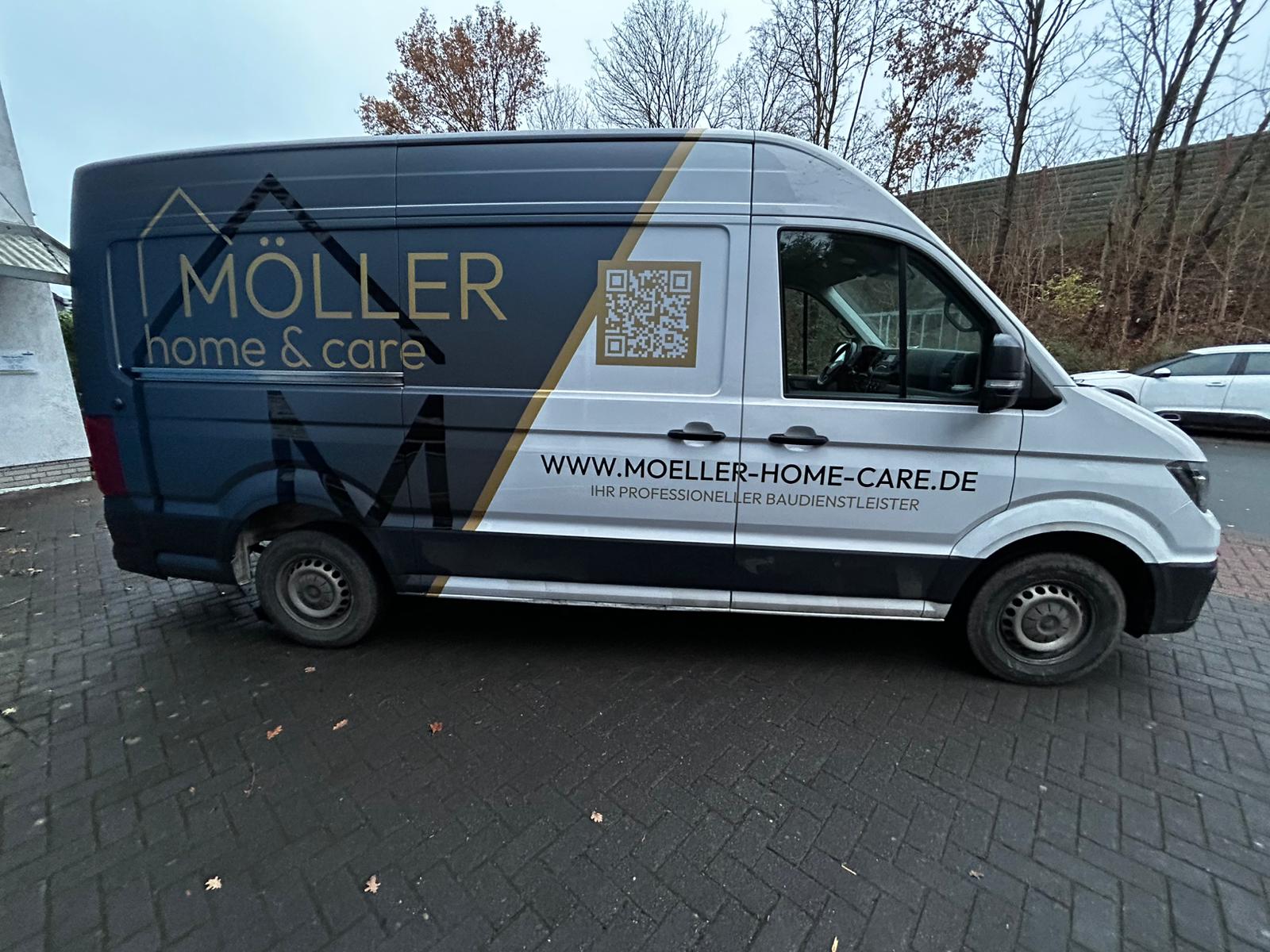 Transporter Folierung Teilfolierung VW Crafter Mercedes Sprinter fahrzeugbeschriftung-koeln.de